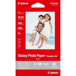 [CAN0775B003] RISMA 100 FG GLOSSY PHOTO PAPER BJ MEDIA GP-501 4X6