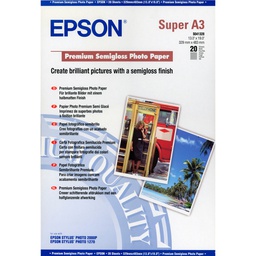 [EPSS041328] RISMA 20 FG CARTA FOTO SEMILUCIDA PREMIUM A3+ 251G