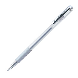 [83277] Roller Gel Hybrid Grip 0,8mm Metallic K118 argento Pentel