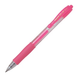 [94023] Roller gel scatto G-2 0,7mm neon pink Pilot
