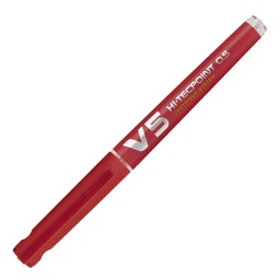 [68094] ROLLER HI-TECPOINT V5 RICARICABILE ROSSO BEGREEN PILOT