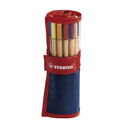 [49979] ROTOLO 25 PENNARELLI STABILO® POINT 88