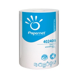 [67432] ROTOLO ASCIUGATUTTO DA CUCINA 2 VELI 309 STRAPPI GOFFRATO