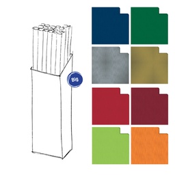 [96317] Rotolo carta regalo Ecocolor 3x1mt colori assortiti Sadoch