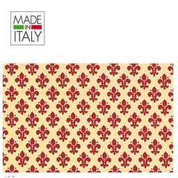 [51467] ROTOLO CARTARIVESTO 49X300CM GIGLIO ROSSO ADESIVO REXTACO