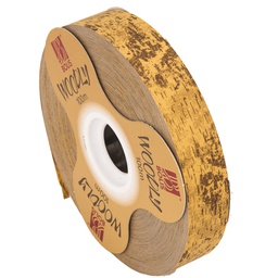 [82340] Rotolo nastro Woodly Corteccia 24mmx100mt marrone chiaro Bolis