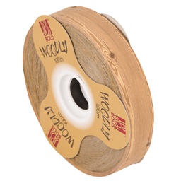 [82342] ***Rotolo nastro Woodly Legno goffrato 24mmx100mt Bolis