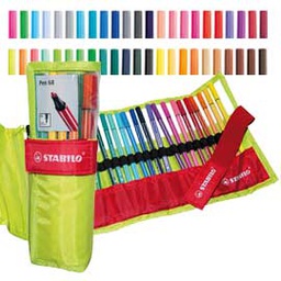 [68422] ROTOLO verde 25 PENNARELLI STABILO® PEN 68
