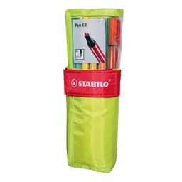 [68422] ROTOLO verde 25 PENNARELLI STABILO® PEN 68