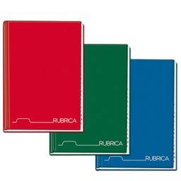 [45073] RUBRICA CARTONATO A5 150X205MM 96FG 1RIGO BLASETTI