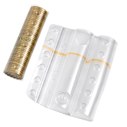 [66442] SACCHETTO DA 100 BLISTER PORTAMONETE 20 CENT FASCIA ARANCIO