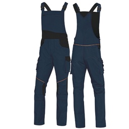 [76322] SALOPETTE da LAVORO Mach 2 blu/nero Tg. L