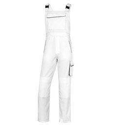 [89922] Salopette da lavoro Panostyle M6SAL bianco/grigio Tg. L