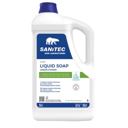[82777] Sapone liquido tanica 5Lt Green Power Sanitec