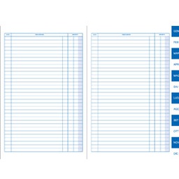 [67686] SCADENZARIO GEN-DIC 24fg USO MANO 17x24cm BM