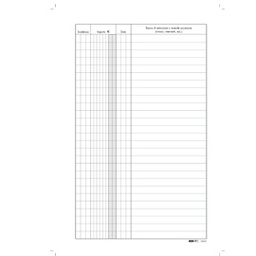 [51921] SCADENZARIO SPIRALATO 24x17cm EFFETTI PASSIVI 36fg E4033