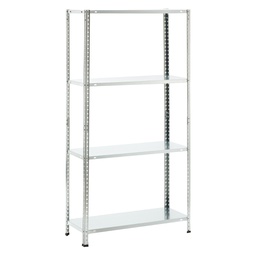 [91860] Scaffale in metallo a 4 ripiani