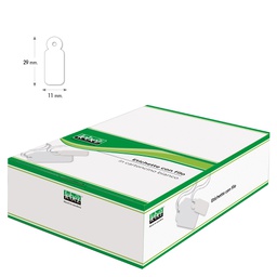 [26663] SCATOLA 1000 ETICHETTE CON FILO A385 (11X29MM