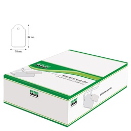 [26671] SCATOLA 1000 ETICHETTE CON FILO A389 (18X29MM