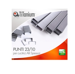[95260] Scatola 1000 Punti 23/10 TiTanium
