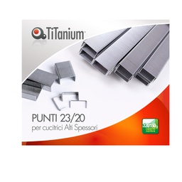 [95264] Scatola 1000 Punti 23/20 TiTanium