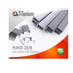 [95259] Scatola 1000 Punti 23/8 TiTanium