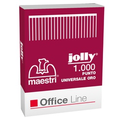 [45260] SCATOLA 1000 PUNTI JOLLY ORO 6/4 RO-MA