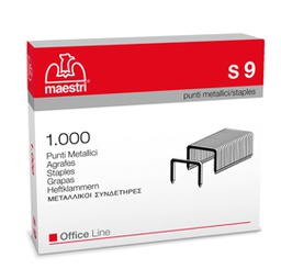 [45251] SCATOLA 1000 PUNTI S9 (23/9 IN ACCIAIO RO-MA