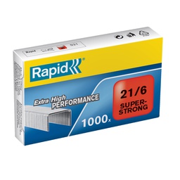 [57824] Scatola 1000 punti SUPER STRONG RAPID 21/6 (6/6