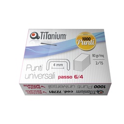 [72781] SCATOLA 1000 PUNTI UNIVERSALI TiTanium 6/4