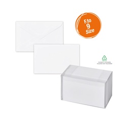 [68896] SCATOLA 100biglietti+100buste f.to 9 9x14cm DALMAZIA 8309 SADOCH