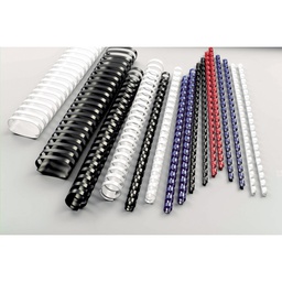 [37353] SCATOLA 100 DORSI SPIRALE 16MM BLU 21 ANELLI