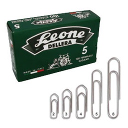 [44685] SCATOLA 100 FERMAGLI N.2 MM26 ZINCATI ANTIRUGGINE LEONE