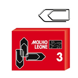 [47861] SCATOLA 100 FERMAGLI N.3 MM29 ZINCATI LEONE