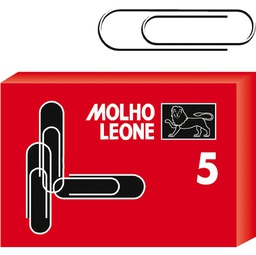 [47863] SCATOLA 100 FERMAGLI N.5 MM50 ZINCATI LEONE
