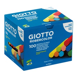 [55410] SCATOLA 100 GESSETTI TONDI COLORATI GIOTTO