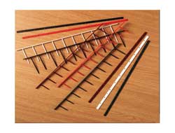 [26882] SCATOLA 100 PETTINI SUREBIND 25MM 10 DENTI BLU