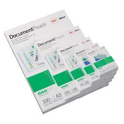 [26601] Scatola 100 pouches 2x125mic 216x303mm A4 GBC