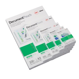 [31736] Scatola 100 pouches 2x125mic 81x119mm Swiss Card GBC