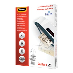 [77612] Scatola 100 pouches CAPTURE125 125mic A5 Fellowes