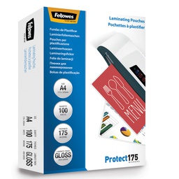 [77620] Scatola 100 pouches PROTECT175 175mic A4 Fellowes