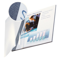 [51051] SCATOLA 10 COPERTINE IMPRESSBIND 3,5MM BLU FLESSIBILE