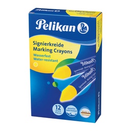 [36325] SCATOLA 12 PASTELLI INDUSTRIALI 762 GIALLO PELIKAN