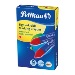 [36326] SCATOLA 12 PASTELLI INDUSTRIALI 762 ROSSO PELIKAN
