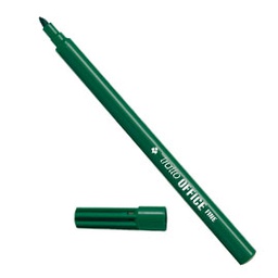 [28222] SCATOLA 12 PENNARELLI TRATTO OFFICE FINE VERDE