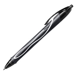 [82690] Scatola 12 penna sfera scatto Gelocity quick dry nero BIC®