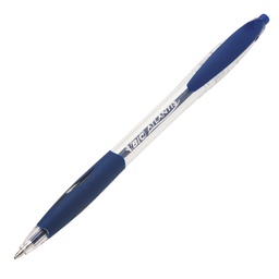 [44930] SCATOLA 12 PENNE SFERA SCATTO BIC ATLANTIS 1.0mm BLU