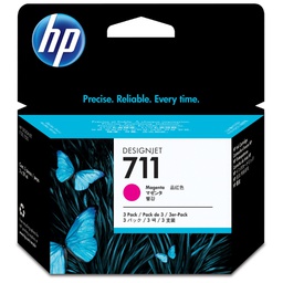 [HPCZ135A] SCATOLA 3 CARTUCCE D'INCHIOSTRO HP 711DA 29 ML MAGENTA