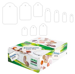 [35226] SCATOLA 500 ETICHETTE CON FILO A392 (36X53MM