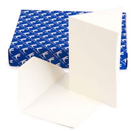 [74232] SCATOLA 50 BIGLIETTI PARTECIPAZIONE A LIBRO+BUSTA MEDIOEVALE KARTOS